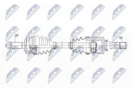 ПІВВІСЬ | SUBARU LEGACY/OUTBACK AWD 15- /ПЕРЕД,Л/П/ NTY NPWSB027