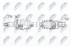ПІВВІСЬ | SUZUKI SWIFT 1.3,1.3 4WD,1.5,1.5 4WD 05- /ПЕРЕД,ПРАВ/ NPWSU025