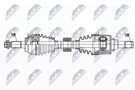 ПІВВІСЬ | SUZUKI SX4 S-CROSS 1.6DDIS 13-, VITARA 1.6DDIS 15- /ЛІВ/ NTY NPWSU040 (фото 1)