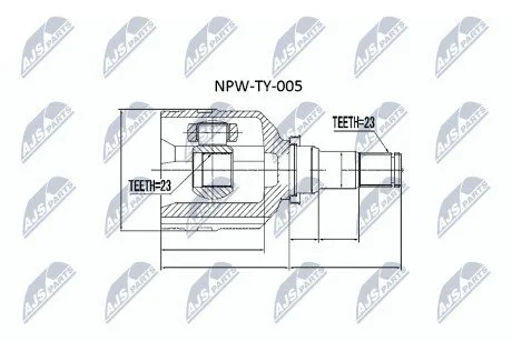 ШРКШ NTY NPWTY005