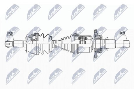 ПІВВІСЬ | TOYOTA VERSO 2.0D-4D 09- /ПРАВ/ NTY NPWTY149