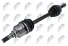 ПІВВІСЬ | TOYOTA YARIS 1.3 99-05 /ЛІВ/ NTY NPWTY178 (фото 2)