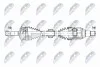 ПІВВІСЬ | TOYOTA AURIS 1.8HYBRID 12-18 /ЛІВ/ NPWTY189