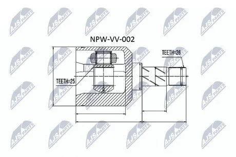 ШРКШ NTY NPWVV002