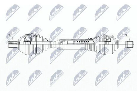 Піввісь NTY NPWVV052 (фото 1)