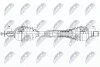 ПІВВІСЬ | VOLVO AWD XC60 2.0D4 13-16, 2.0T5 15-17, 3.0T6 13-17 /ЛІВ,ATM/ NPWVV054