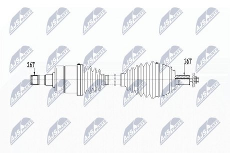 Піввісь NTY NPWVV131 (фото 1)