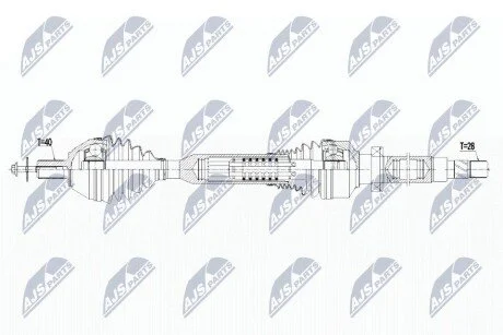 Автозапчасть NTY NPWVV136