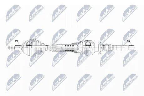 ПІВВІСЬ | VOLVO AWD. XC70 II 07- /ПЕРЕД,ПРАВ,ATM/ NTY NPWVV149