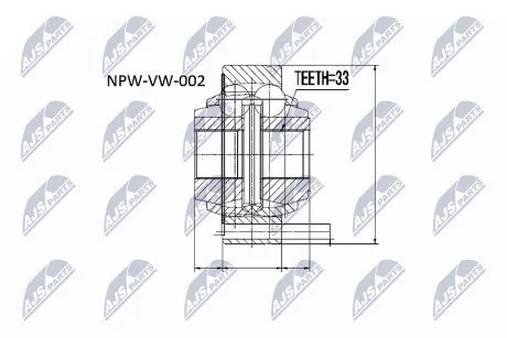 ШРКШ NTY NPWVW002
