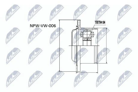 ШРКШ NTY NPWVW006