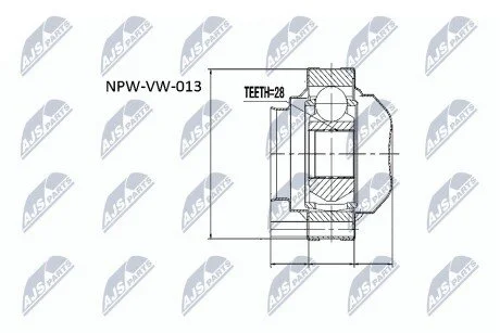 ШРКШ NTY NPWVW013