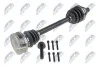 ПІВВІСЬ | VW GOLF V 1.4 03-, GOLF VI 1.2TSI 09-, PASSAT 1.6FSI 05-10, PASSAT 1.4TSI 10-, TOURAN 1.2TSI 10-, CADDY III 1.4 10-, SKODA OCTAVIA II 1.2TSI,1.4TSI 08-, SUPERB II 1.4TSI 08-, YETI 1.2TSI,1.4TSI 09-, AUDI AS 1.4TFSI 07- NTY NPWVW067 (фото 2)