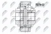 ШАРНІР РІВНИХ КУТОВИХ ШВИДКОСТЕЙ | VW 4MOTION TIGUAN 07-18, GOLF V,VI, PASSAT 05-15, CC 08-16, SKODA OCTAVIA II 4WD 04-13, SUPERB II 4WD 08-15, AUDI QUATTRO A1, A3 03-15, Q3, TT 06-15, SEAT 4WD ALTEA, ALTEA XL /ЗАД, NTY NPWVW088 (фото 1)