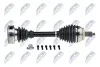 ПІВВІСЬ | SKODA FABIA II 1.2TDI,1.6TDI 10-14, ROOMSTER 1.2TDI,1.6TDI 10-15, VW POLO 1.8GTI 06-09, SEAT IBIZA 1.8T FR 04-08 /ЛІВ/ NTY NPWVW123 (фото 2)