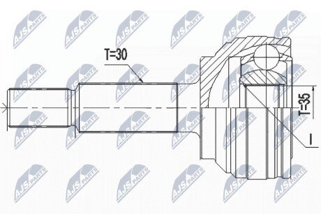 Автозапчастина NTY NPZCH034