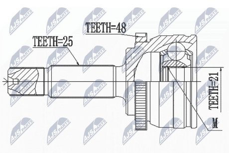 Автозапчасть NTY NPZHY556