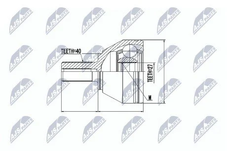 ШРКШ NTY NPZLR004 (фото 1)