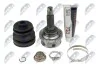 ШАРНІР РІВНИХ КУТОВИХ ШВИДКОСТЕЙ | MAZDA 323 BG 1.6, MX-3 1.6 16V 89-94 /+ABS=44T/ NTY NPZMZ016 (фото 2)