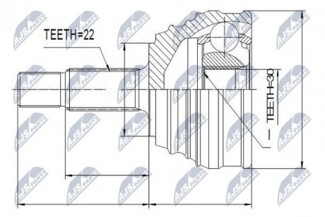 ШРКШ NTY NPZVW034 (фото 1)