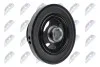 ШКІВ ВАЛУ | BMW ENG.2.0,2.3,2.5,2.8,3.0 SERIA 3 E36 92-99, E46 00-05, SERIA 5 E39 95-03, X5 00-, SERIA 7 -01 NTY RKPBM006 (фото 2)