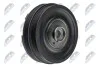 ШКІВ ВАЛУ | BMW ENG.1.8D 3 E46 00-03, 2.0D 3 E46 98-01, 5 E39 00-03, LAND ROVER FREELANDER 2.0D 00-06, ROVER 75 2.0D 99-05 NTY RKPBM007 (фото 1)