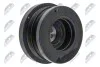 ШКІВ ВАЛУ | BMW 330D 99-05, 525D 00-03, 530D 98-03, X-5 3.0D 01-, RANGE ROVER 3.0 TD6 02-, NTY RKPBM009 (фото 1)