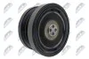 ШКІВ ВАЛУ | BMW 330D 99-05, 525D 00-03, 530D 98-03, X-5 3.0D 01-, RANGE ROVER 3.0 TD6 02-, NTY RKPBM009 (фото 2)