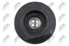 ШКІВ ВАЛУ | BMW 330D 99-05, 525D 00-03, 530D 98-03, X-5 3.0D 01-, RANGE ROVER 3.0 TD6 02-, NTY RKPBM009 (фото 3)