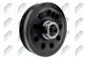ШКІВ ВАЛУ | BMW 520D F10/F11 10-, 1 F20/F21 116D/118D/120D 10-, 320D E9# 04-11, 316D/318D/320D F3# 11-, X1 SDRIVE20D 10-15, X3 XDRIVE20D 10- RKPBM013