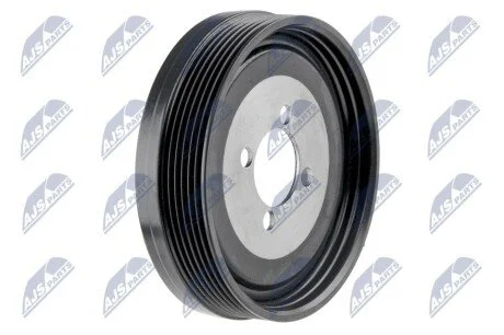 ШКІВ ВАЛУ | BMW 116, 120I 03-12, 3 316/318/320I 00-11, 520I 07-10, X3 2.0I 04-10 NTY RKPBM020 (фото 1)