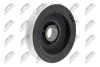 ШКІВ ВАЛУ | CITROEN/PEUGEOT/FIAT ENG. 2.0HDI BERLINGO 99-, C5 -04, JUMPY 98-, 307 00-, 406 98-, EXPERT 98- NTY RKP-CT-002 (фото 1)