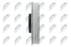 ШКІВ ВАЛУ | CITROEN/PEUGEOT/FIAT ENG. 2.0HDI BERLINGO 99-, C5 -04, JUMPY 98-, 307 00-, 406 98-, EXPERT 98- NTY RKP-CT-002 (фото 3)