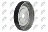 ШКІВ ВАЛУ | CITROEN C3/C4/C5 1.6 09-,PEUGEOT 207/308 1.6 09-, BMW 1, 3 1.6 12-, MINI 1.6 06- NTY RKPCT008 (фото 2)