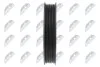 ШКІВ ВАЛУ | FORD ENG.2.0DI, 2.4DI, 2.4TDCI TRANSIT 00-06, LAND ROVER DEFENDER 07- NTY RKPFR005 (фото 3)