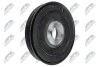 ШКІВ ВАЛУ | FORD/PEUGEOT ENG.1.4TDCI/HDI,1.6TDCI/HDI FOCUS 04-, FIESTA 01-, 206 01-, BERLINGO 05- NTY RKPFR011 (фото 2)