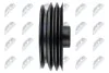 ШКІВ ВАЛУ | MITSUBISHI ENG.4M40 2.8TD PAJERO V26W/V36V/V46W 94-00 /OPCJA 1, PORУWNAC Z RKP-MS-035/ NTY RKPMS012 (фото 3)