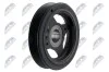 ШКІВ ВАЛУ | NISSAN JUKE 1.6 10-, QASHQAI 2.0 06-, X-TRAIL 2.0 07-, RENAULT ENG. 2.0 CLIO 05-, FLUENCE 06-, SCENIC/GRAND SCENIC 09-, LAGUNA III 07-, MEGANE III 09- NTY RKPNS025 (фото 2)
