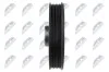 ШКІВ ВАЛУ | NISSAN JUKE 1.6 10-, QASHQAI 2.0 06-, X-TRAIL 2.0 07-, RENAULT ENG. 2.0 CLIO 05-, FLUENCE 06-, SCENIC/GRAND SCENIC 09-, LAGUNA III 07-, MEGANE III 09- NTY RKPNS025 (фото 3)