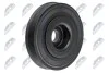 ШКІВ ВАЛУ | PEUGEOT/CITROEN/FIAT ENG.1.9D/2.0HDI BERLINGO/JUMPY 98-, C5 01-, DUCATO 01-, 206/306/406 99-, 307 00- NTY RKPPE000 (фото 1)