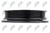 ШКІВ ВАЛУ | RENAULT/OPEL ENG.2.2DTI/DCI/2.5DTI/DCI MOVANO/VIVARO -06, LAGUNA 01-, TRAFIC II -06, MASTER -06, VEL SATIS 02- NTY RKPRE008 (фото 3)