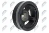 ШКІВ ВАЛУ | TOYOTA ENG.1KDFTV/2KDFTV 2.5TDI/3.0TDI LANDCRUISER J9 99-02, J12 02-, HI-LUX 01-12, HI-ACE 01-11 NTY RKPTY022 (фото 2)