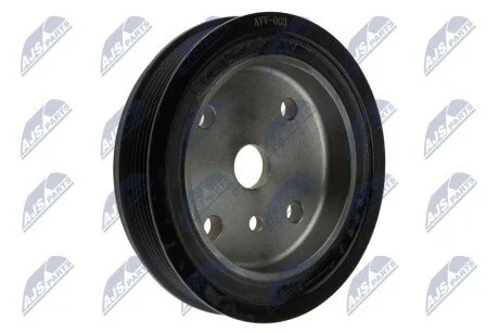 ШКІВ ВАЛУ | VOLVO ENG. 2.4D XC90 D5 02-, S60/S80 D5 00-10, V70 II D5 00-07, XC70 D5 02-08 NTY RKPVV003