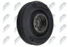 ШКІВ ВАЛУ | VW TRANSPORTER IV 2.4D, 2.5D 90-03, LT 2.5D 96-06, CRAFTER 2.5TDI 06-, AUDI A6 2.5TDI -97, VOLVO S80 2.5TD 99-, S70 2.5TD 97- NTY RKPVW002 (фото 1)