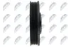 ШКІВ ВАЛУ | VW GOLF III 1.9D 90-97, PASSAT 1.9D 91-97, TRANSPORTER IV 1.9D 90-03, SHARAN 1.9TDI 96-, FORD GALAXY 1.9TDI 96- NTY RKPVW007 (фото 3)