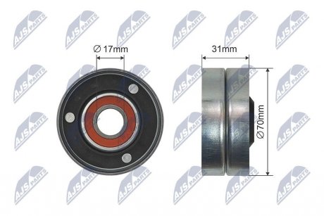 Автозапчасть NTY RNKAU040