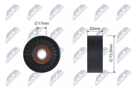 Автозапчасть NTY RNKAU053