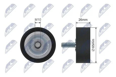 ROLKA NAPINACZA PASKA WIELOROWKOWEGO NTY RNKBM002B