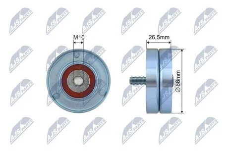 Автозапчасть NTY RNKCT052