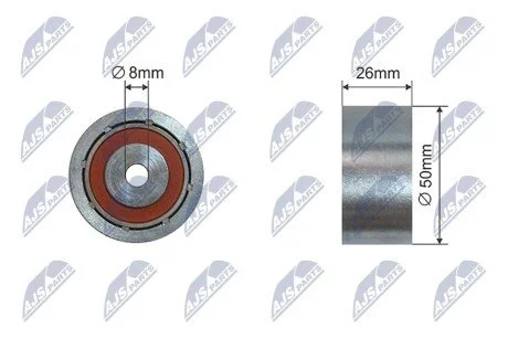 Автозапчасть NTY RNKCT058